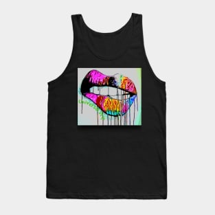 Drip lips Tank Top